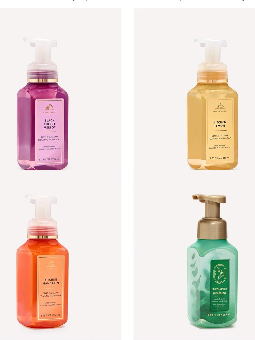 Bath & Body Works Hand Soap-Various Scents